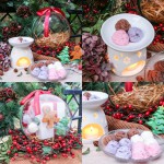 SAURORA 聖誕雪糕球 蠟塊套裝