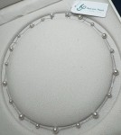 C1 Akoya 4-4.5mm 5-5.5mm20珠滿天項鍊 