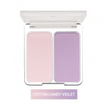 2aN 雙色腮紅 Dual Cheek #01 棉花糖紫羅蘭 Cotton Candy Violet 4.5*2